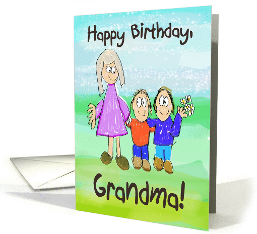 Happy Birthday Grandpa Paper card (229897)