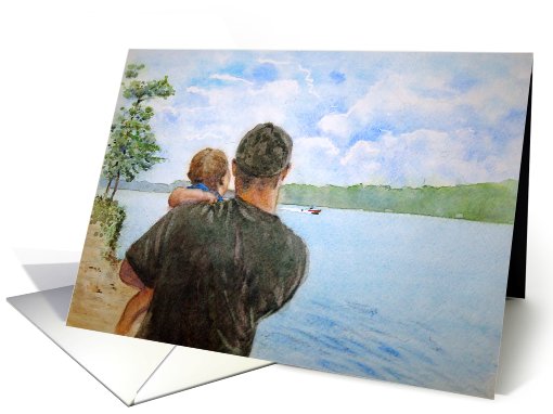 Military Soldier Welcome Home Thank You For Your Service card (736227)
