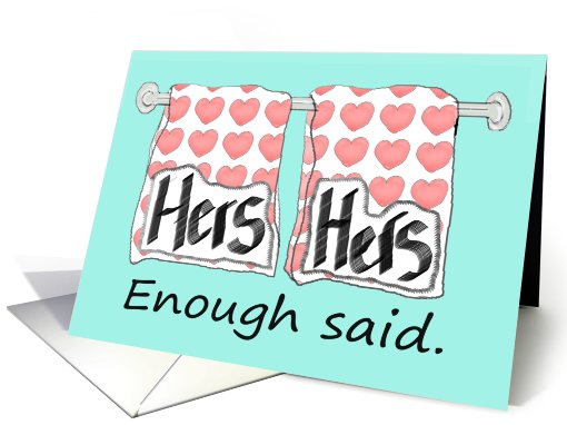 Gay Lesbian Valentine's Day Humor card (756784)
