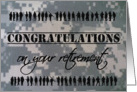 Congratulations Retirement Military Service Patriotic Support Our Troops card