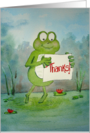 Frog : Thanks! Thank...