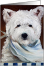 What’s for Supper Westie West Highland Terrier card