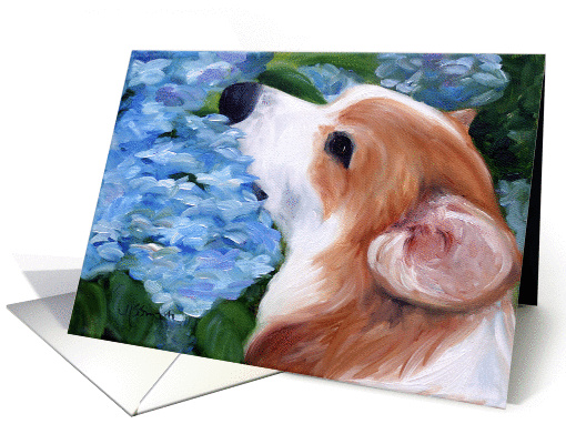 Hydrangeas card (937170)
