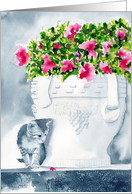 Office Kitten card