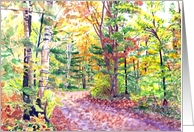 Fall Foliage card