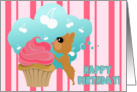 Cupcakes & Cherries Happy Birthday! card