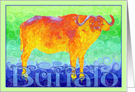 Vangogh Buffalo card
