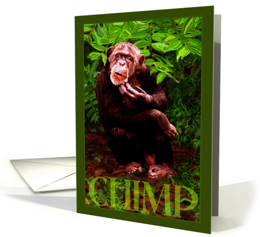 Vangogh Chimp card (101915)