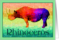 Vangogh Rhinoceros