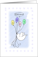 Welcome Baby card