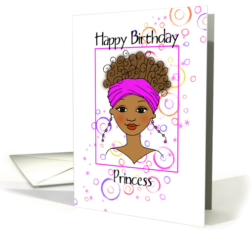 Happy Birthday Princess card (145896)