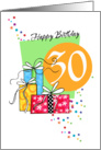 Happy Birthday 30 card