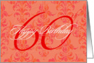 Happy Birthday 60 card