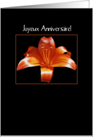 Joyeux Anniversaire lily card