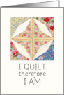 I quilt card