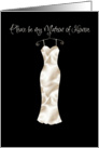 Be My matron of honor card