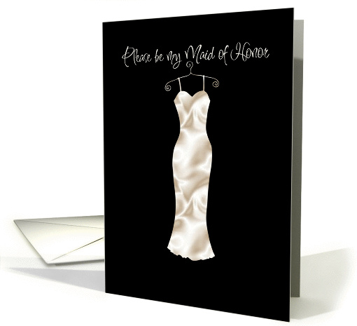 Be My maid of honor card (203688)