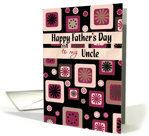happy father's day Uncle card (206039)