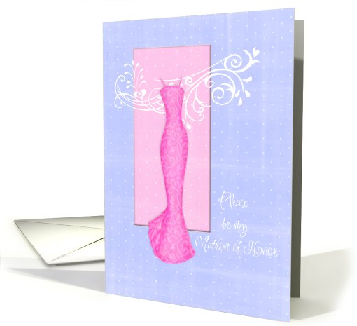 please be my maid of honor card (234582)