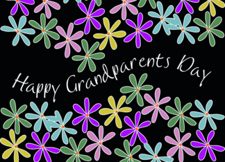 happy grandparents...