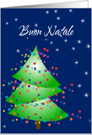 Italian Christmas Tree card