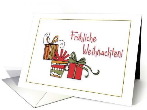 German Christmas card (237818)
