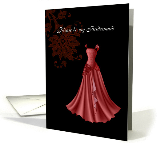 will you be my bridesmaid card (241069)