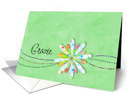 thank you italian card (249217)