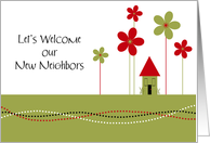 welcome new neighbors card