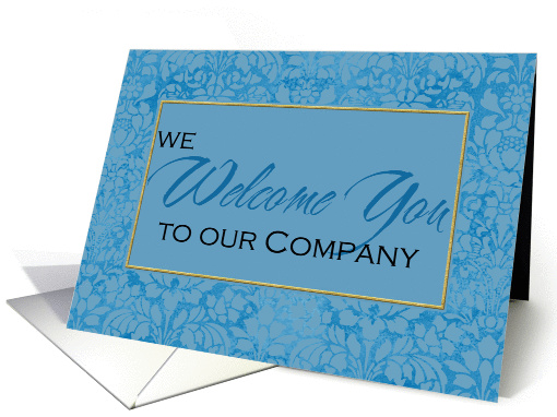 welcome to our company card (370376)