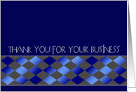 Thank you for your business card