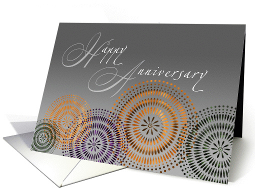 happy anniversary business card (370484)
