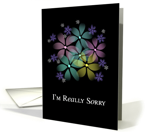 I'm Really Sorry card (55351)