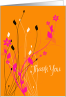 thank you graphic design card