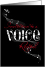 Voice recital invitation card