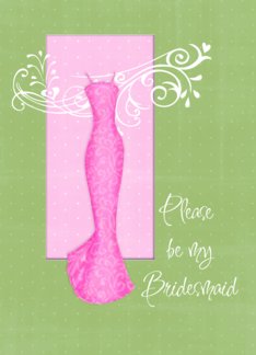 bridesmaid pink...