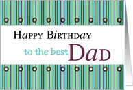dad birthday stripes...