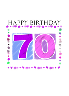 70th birthday