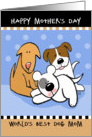 Happy Mother’s Day World’s Best Dog Mom card