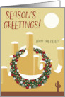 Seasons Greetings from the Desert! card