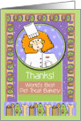 Thanks, Thank-You, Pet Treat Bakery card