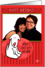 Happy Birthday Photo card World’s Best Dog Mom card