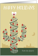 Happy Holidays From the Desert! card