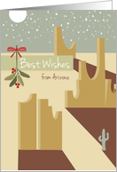 Best Wishes from Arizona! card