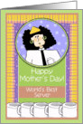 Happy Mother’s Day, Waitress card