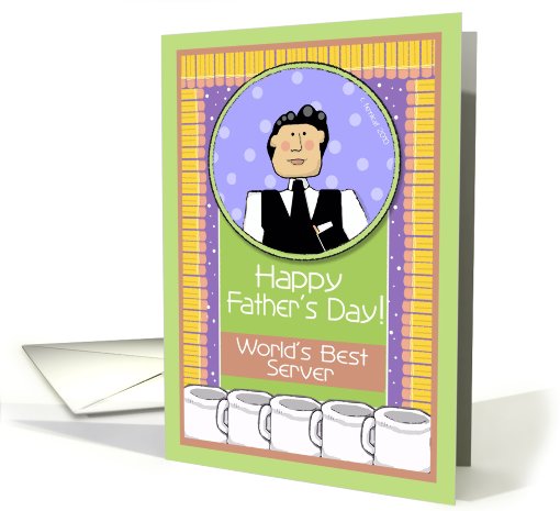 Happy Father's Day, Waiter card (691246)