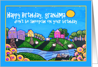 Happy Birthday Grandma, Don’t be Sheepish card