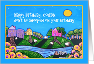 Happy Birthday Cousin, Don’t be Sheepish card