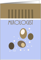 Happy Birthday Mixologist card