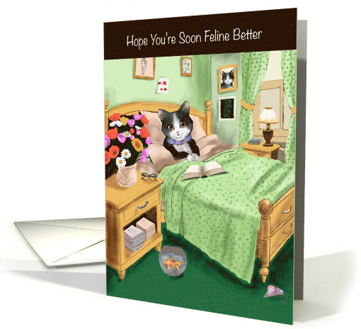 Hope Youre Soon Feline Better card (1864940)